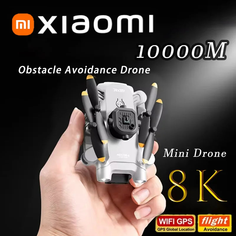 Xiaomi V30 Mini Drone With Camera HD 8K 1080P FPV RC Drones Profesional Five-sided Obstacle Avoidance Helicopter Drone Toy New