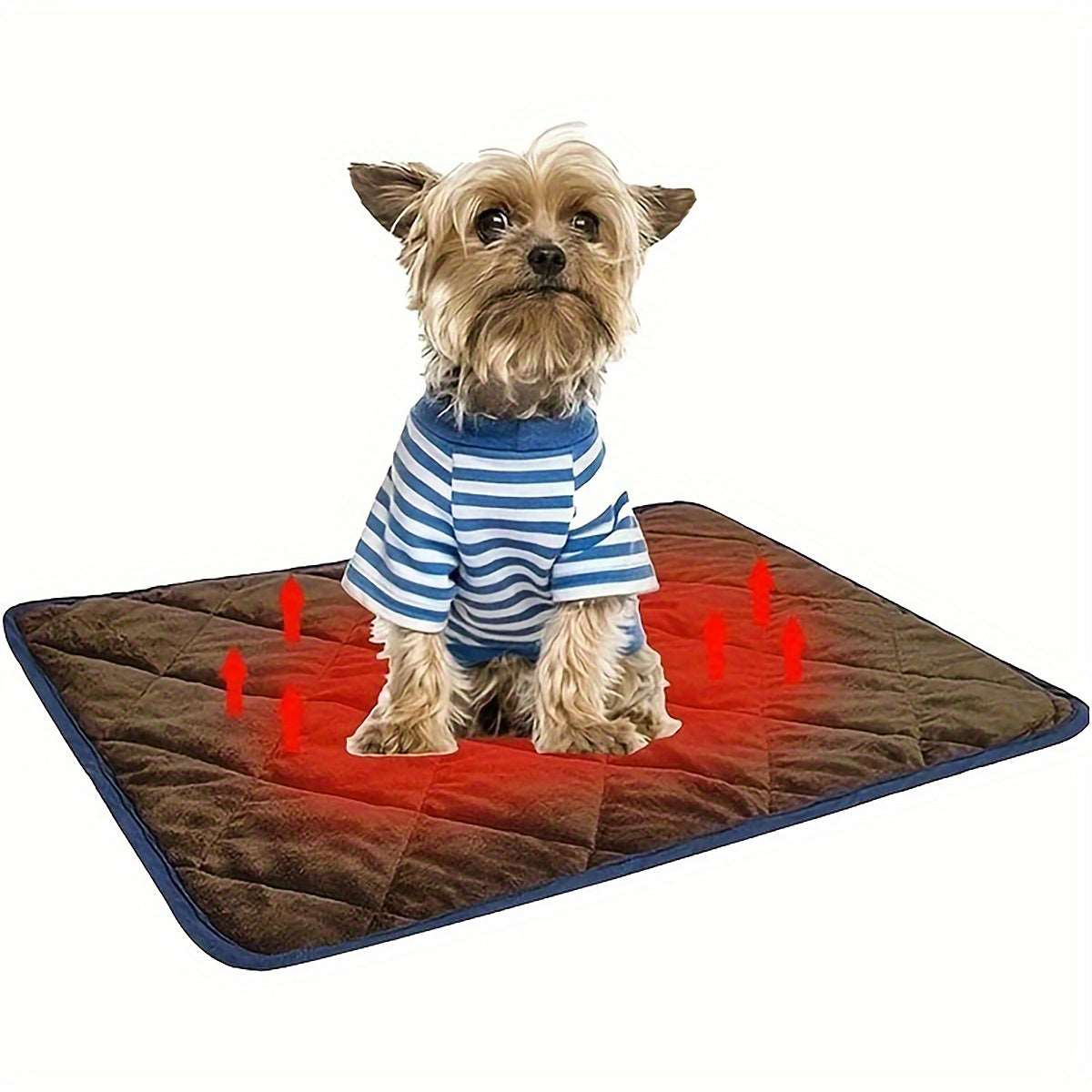 Dog Cat Bed, Cat Dog Non-Slip Mat, Extra Warm Thermal Pet Pad  Self-Heating Cat Mat Warm Thermal Pet Pad Washable Dog Crate Pad Heat Dog Cat Bed Mat Blanket Non-Slip Bottom For Outdoor And Indoor Pets